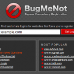 bugmenot
