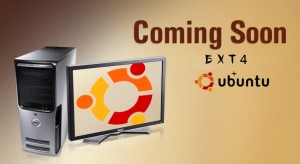 ubuntuext4 300x164 Ubuntu 9.04 avrà il supporto ad ext4