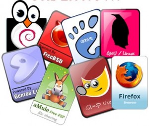 stick1 stick1 300x254 UnixStickers...Adesivi opensource.