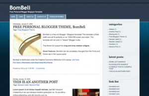 bombeli bombeli 300x193 12 imperdibili template per Blogger