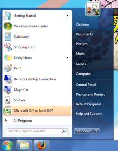 menu avvio windows 7 234x300 Windows 7 RC 7100: prime impressioni