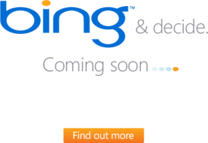 soon 300x207 Microsoft vs Google: ecco Bing.