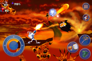 EWJ iPhone screen 03 300x200 Earthworm Jim direttamente su Iphone