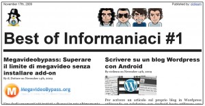 Informaniaci settimana 1 Informaniaci settimana 1