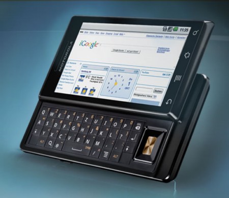 Motorola-Milestone Motorola Milestone Motorola Milestone: Scheda tecnica e prime impressioni
