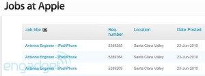 apple job search antenna engineers 300x112 Eliminare i problemi di ricezione delliPhone 4 con un bracciale