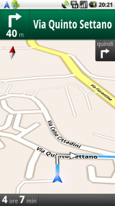 snap20100609 202118 168x300 Google Maps Navigation finalmente anche in Italia
