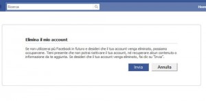 elimina facebook 300x148 Come congelare il proprio profilo di facebook o cancellarlo definitivamente