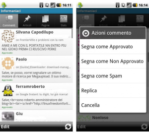 andrW2 300x268 [Android App]   Wordpress per Android