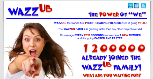 wazzub 500x258 WAZZUB: Guadagnare soldi semplicemente invitando amici